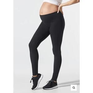 ❌SOLD❌ NWOT Blanqi Sport SupportHipster Cuffed Leggings black medium
